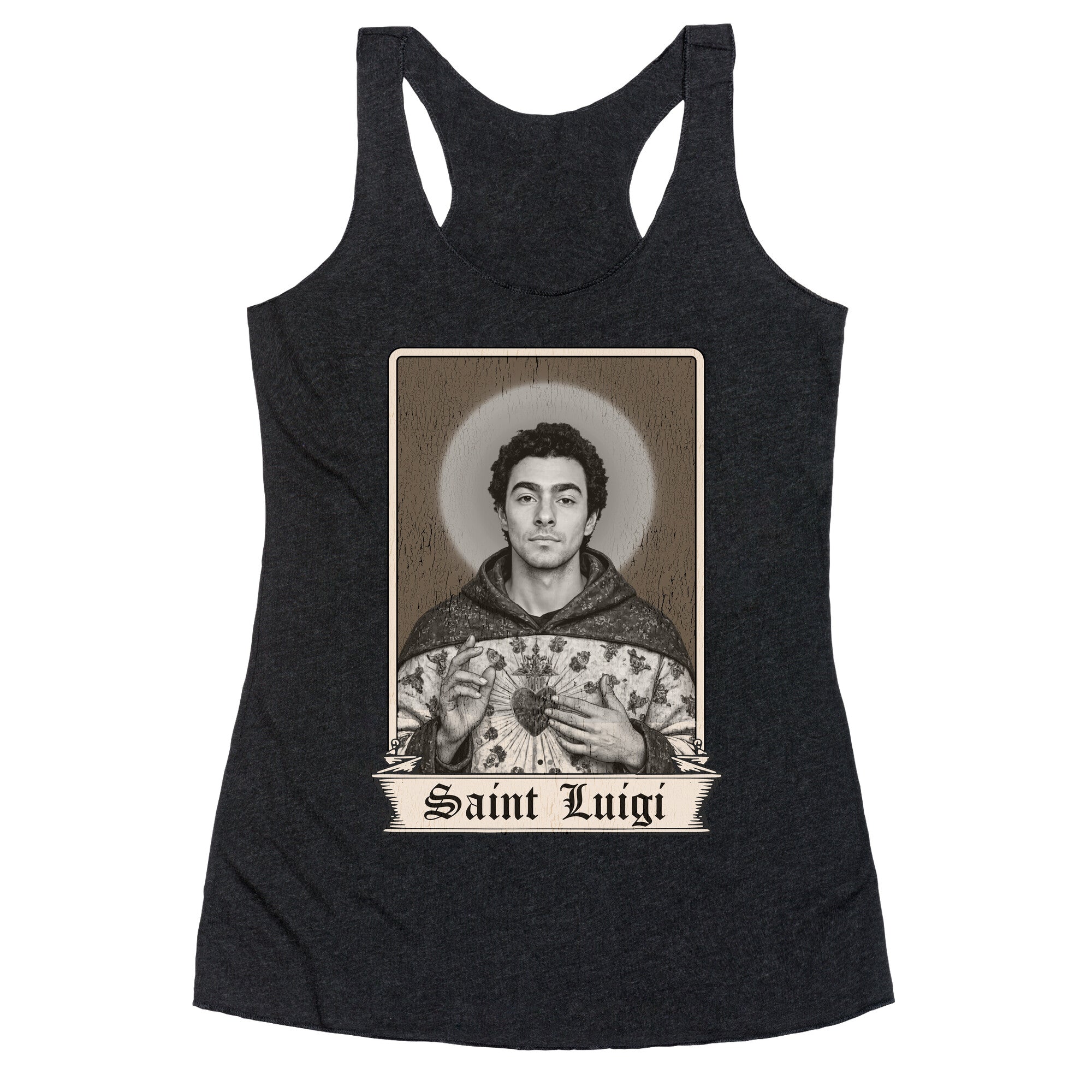 St Luigi Mangione Racerback Tank